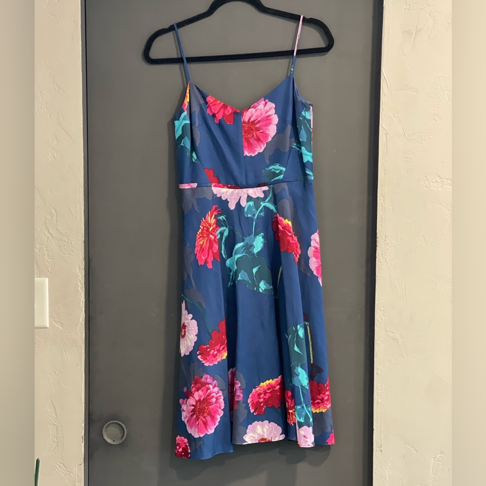 Banana Republic Blue Floral Dress